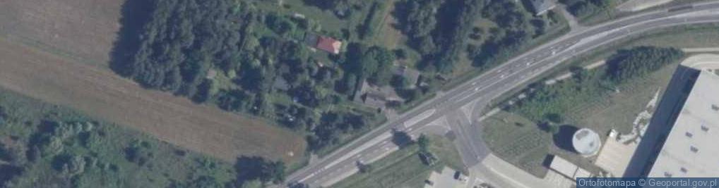 Zdjęcie satelitarne Sosnowiec ul.