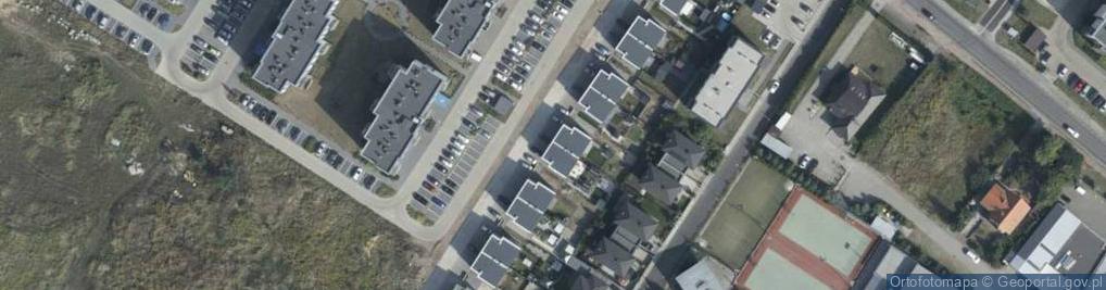 Zdjęcie satelitarne Sosnowa ul.