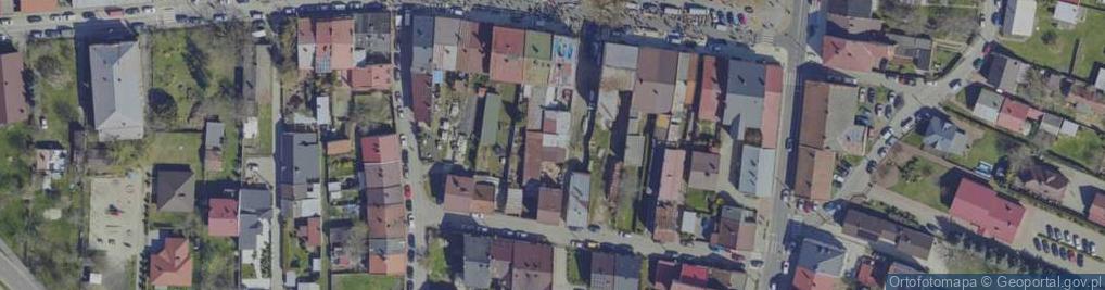 Zdjęcie satelitarne Sobieskiego ul.