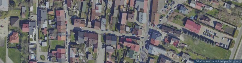 Zdjęcie satelitarne Sobieskiego ul.