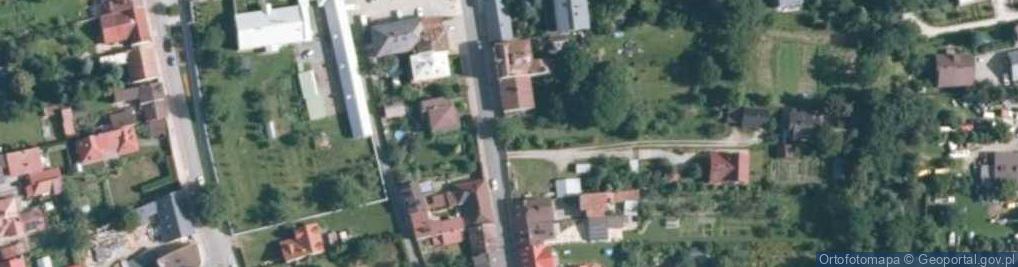 Zdjęcie satelitarne Sobieskiego ul.