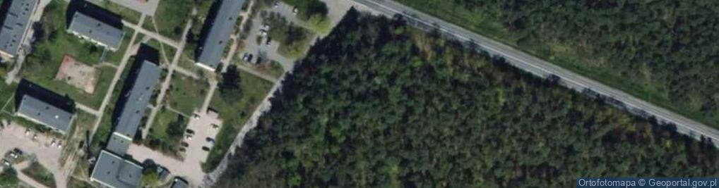 Zdjęcie satelitarne Sosnowa ul.