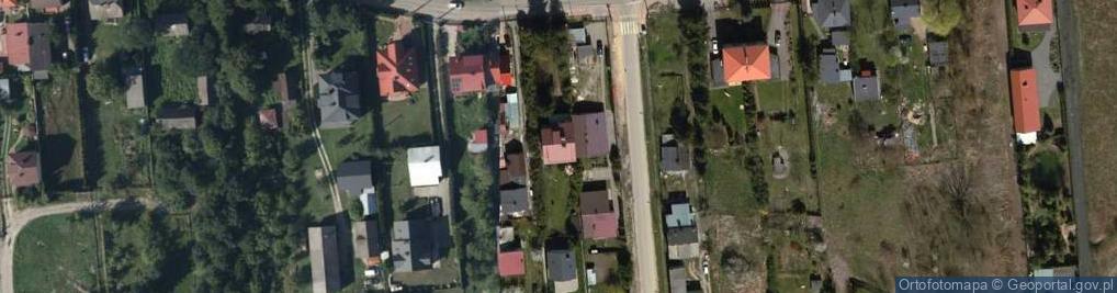 Zdjęcie satelitarne Sobieskiego ul.