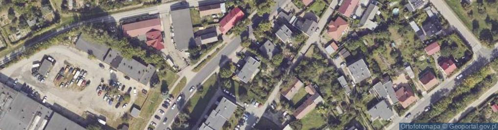 Zdjęcie satelitarne Sobieskiego ul.