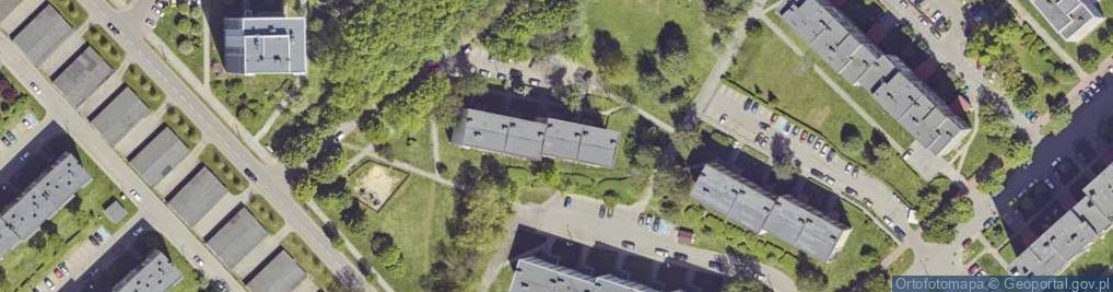 Zdjęcie satelitarne Sosnowa ul.