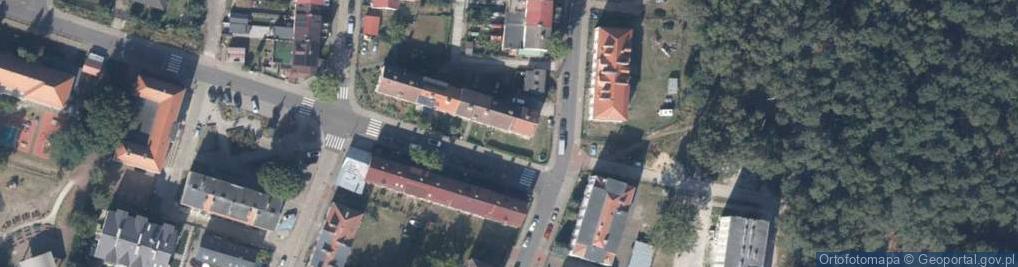Zdjęcie satelitarne Sosnowa ul.
