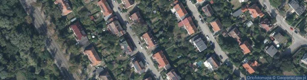 Zdjęcie satelitarne Sopocka ul.