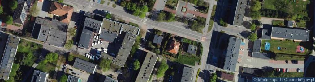 Zdjęcie satelitarne Sokola ul.