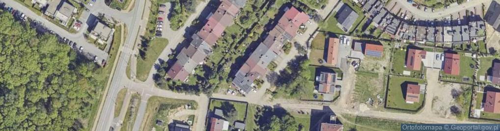 Zdjęcie satelitarne Sosnowa ul.