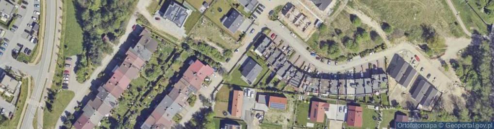 Zdjęcie satelitarne Sosnowa ul.