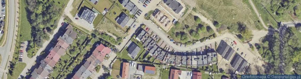 Zdjęcie satelitarne Sosnowa ul.