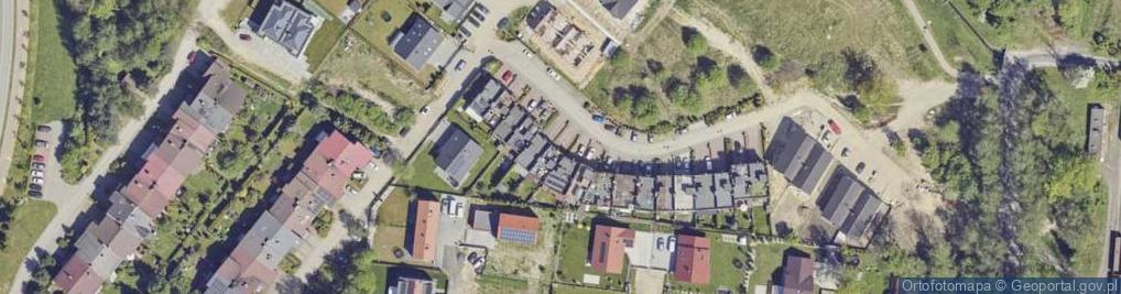 Zdjęcie satelitarne Sosnowa ul.