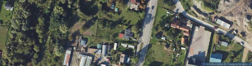 Zdjęcie satelitarne Sobieszewska ul.