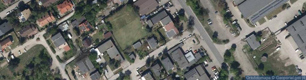 Zdjęcie satelitarne Sosnowiecka ul.