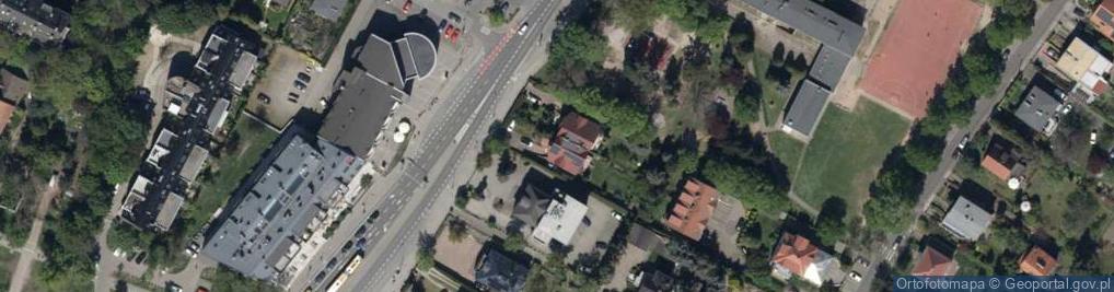 Zdjęcie satelitarne Solskiego Ludwika ul.