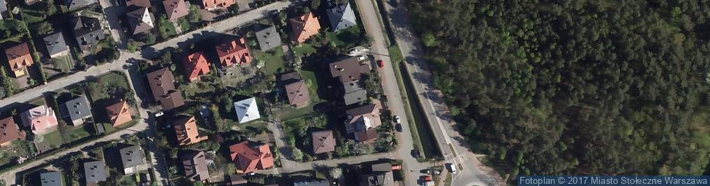 Zdjęcie satelitarne Sosnowa ul.