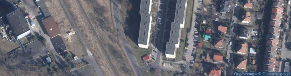 Zdjęcie satelitarne Sosnowa ul.