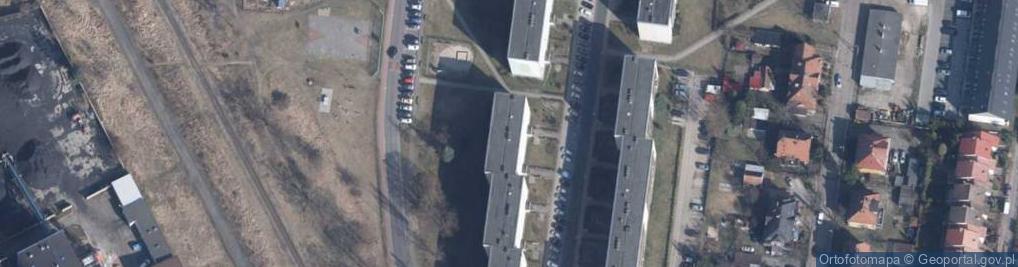 Zdjęcie satelitarne Sosnowa ul.