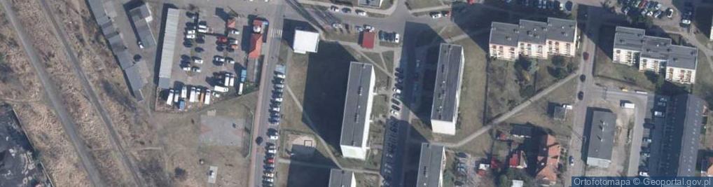 Zdjęcie satelitarne Sosnowa ul.