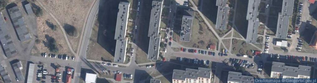 Zdjęcie satelitarne Sosnowa ul.