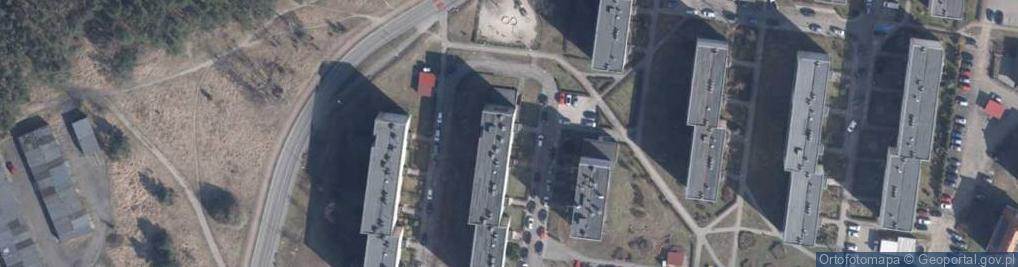 Zdjęcie satelitarne Sosnowa ul.