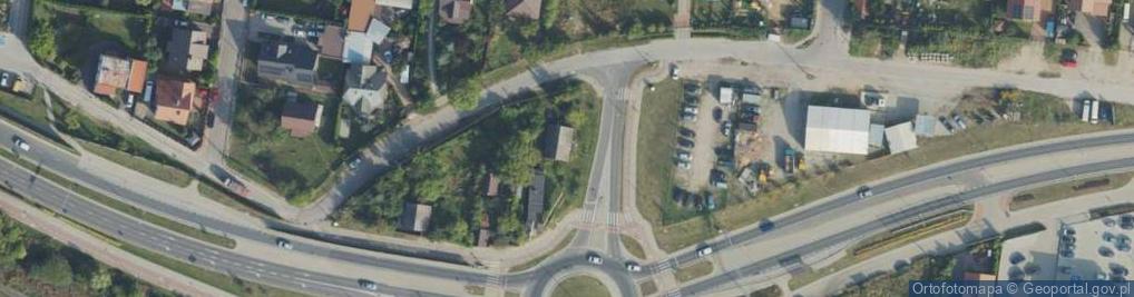 Zdjęcie satelitarne Sosnowa ul.