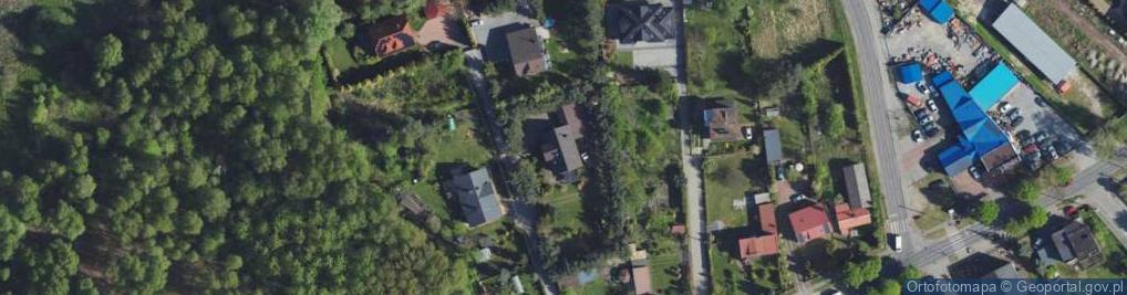 Zdjęcie satelitarne Sosnowa ul.