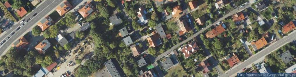 Zdjęcie satelitarne Sorbska ul.