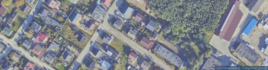 Zdjęcie satelitarne Spokojna ul.