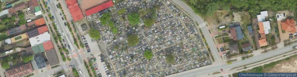 Zdjęcie satelitarne Spacerowa ul.