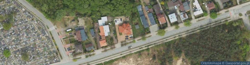 Zdjęcie satelitarne Spacerowa ul.