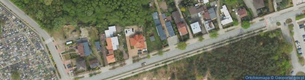 Zdjęcie satelitarne Spacerowa ul.