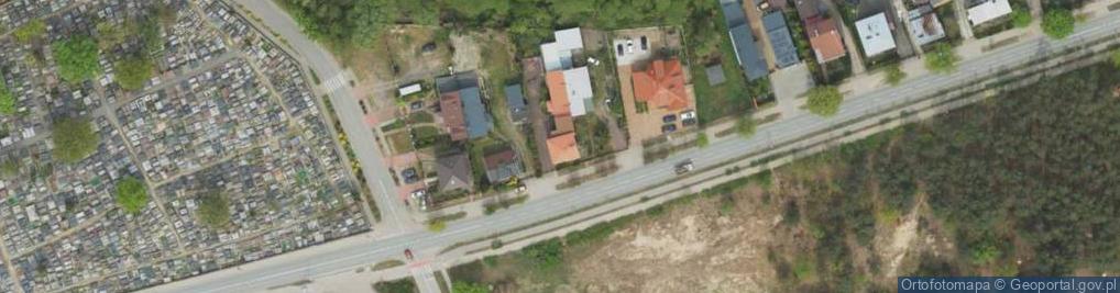 Zdjęcie satelitarne Spacerowa ul.