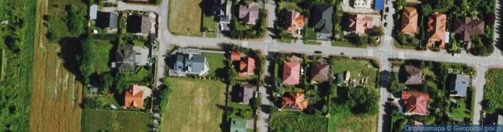 Zdjęcie satelitarne Spacerowa ul.
