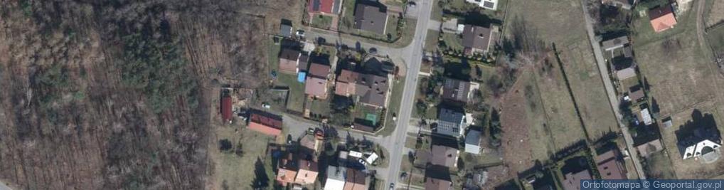 Zdjęcie satelitarne Spacerowa ul.