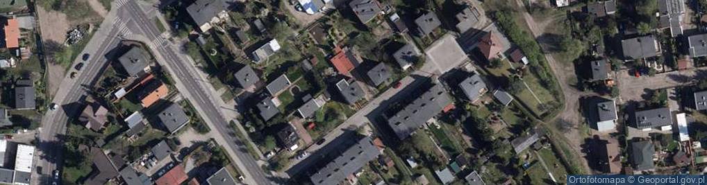 Zdjęcie satelitarne Spadochroniarzy ul.