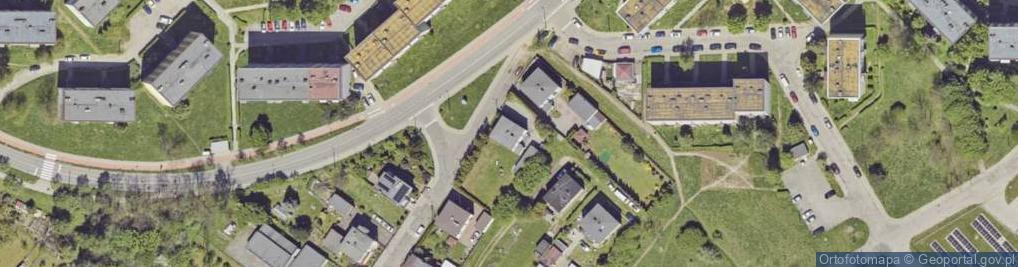 Zdjęcie satelitarne Spokojna ul.