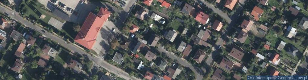 Zdjęcie satelitarne Spacerowa ul.