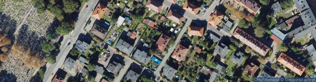 Zdjęcie satelitarne Spokojna ul.
