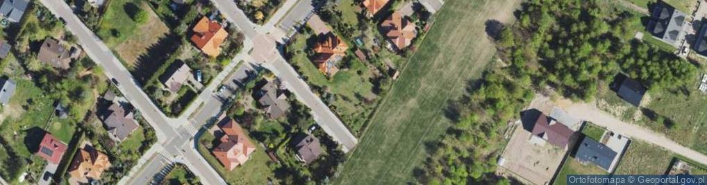 Zdjęcie satelitarne Spacerowa ul.