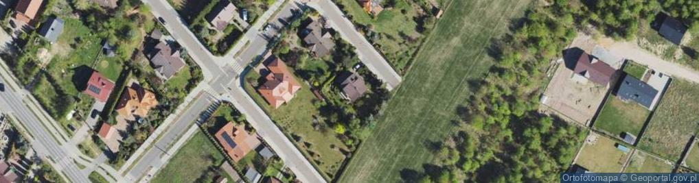 Zdjęcie satelitarne Spacerowa ul.