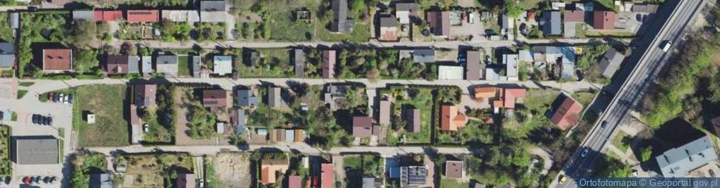 Zdjęcie satelitarne Spokojna ul.