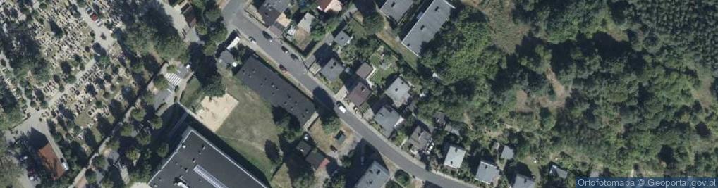 Zdjęcie satelitarne Spokojna ul.
