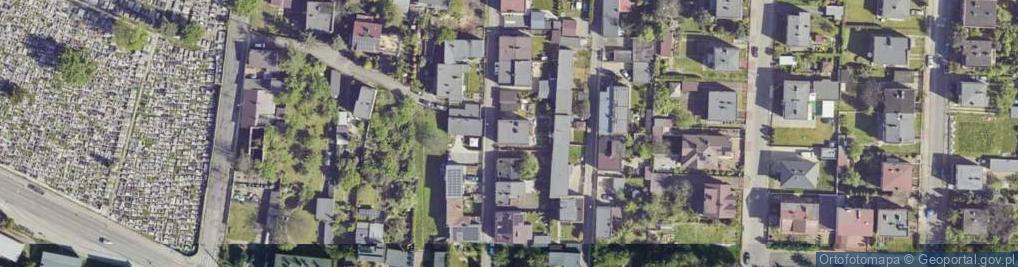 Zdjęcie satelitarne Spokojna ul.