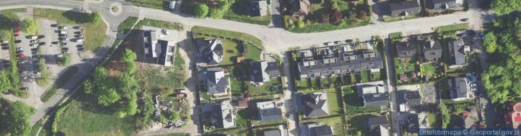 Zdjęcie satelitarne Spacerowa ul.