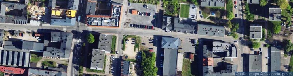 Zdjęcie satelitarne Spadek ul.