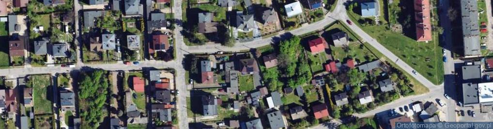 Zdjęcie satelitarne Społeczna ul.