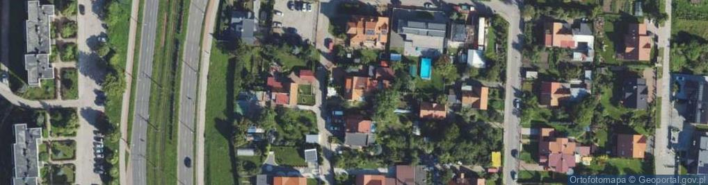Zdjęcie satelitarne Społeczna ul.