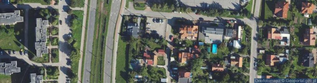 Zdjęcie satelitarne Społeczna ul.