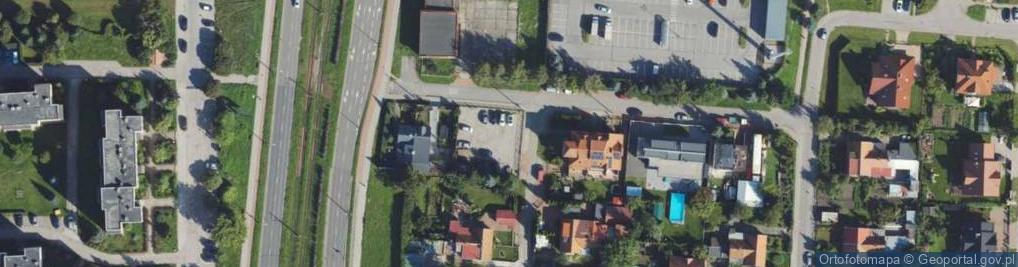 Zdjęcie satelitarne Społeczna ul.